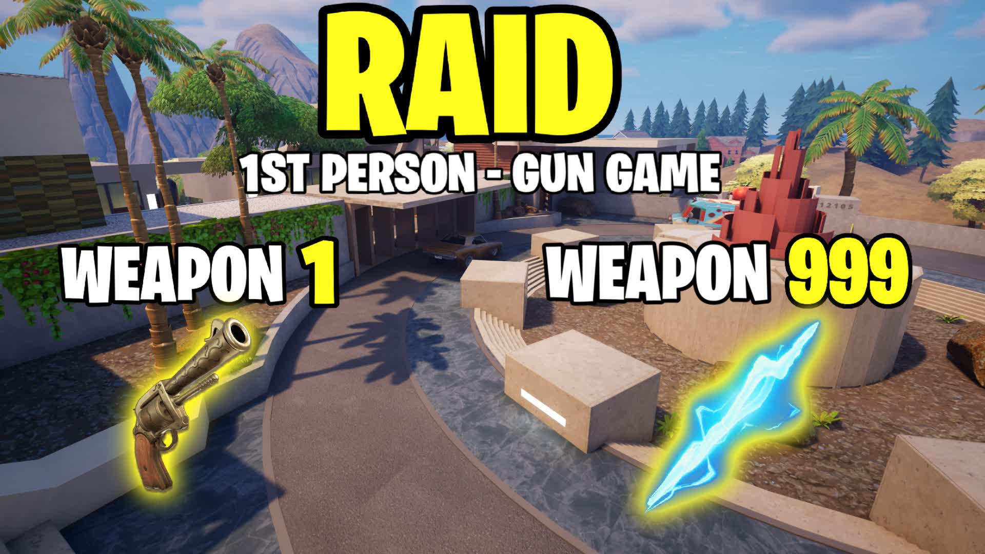 【注目の島】RAID ⭐ FIRST PERSON ⭐ GUN GAME