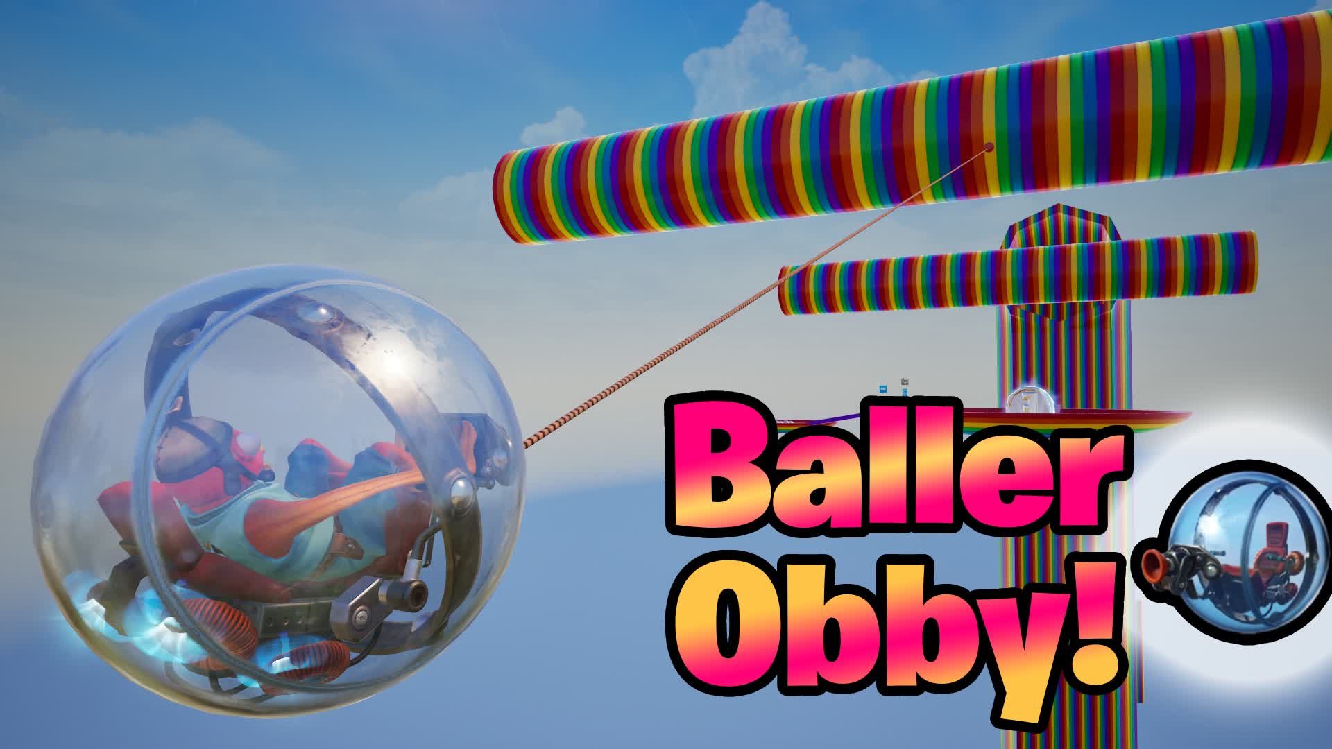 【注目の島】OBBY BUT YOU'RE INSIDE A BALLER!