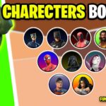 【注目の島】🎥 CHARACTERS BOXFIGHTS 📦