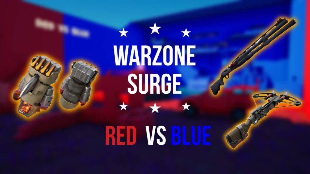 【注目の島】💥WARZONE SURGE🔫: RED VS BLUE 🔴🔵