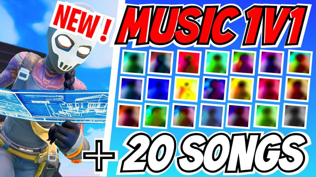 【注目の島】🏆BEST MUSIC 1V1🎵[20+ SONGS]