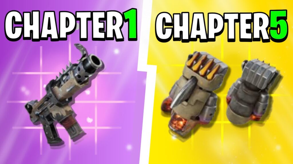 【注目の島】🔫All CHAPTERS GUN GAME 🎯 ONE SHOT 🎯