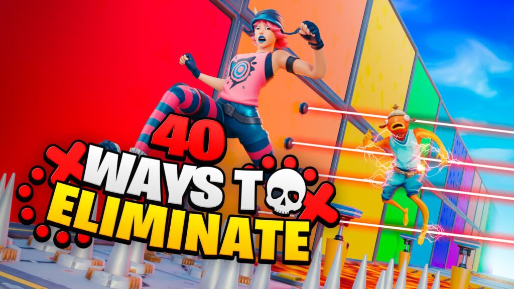 【注目の島】40 WAYS TO ELIMINATE IN FORTNITE💀