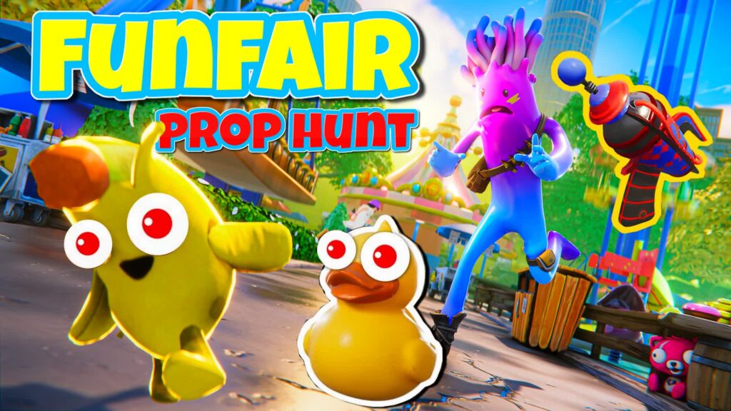 【注目の島】FUNFAIR - Prop hunt🎢👀