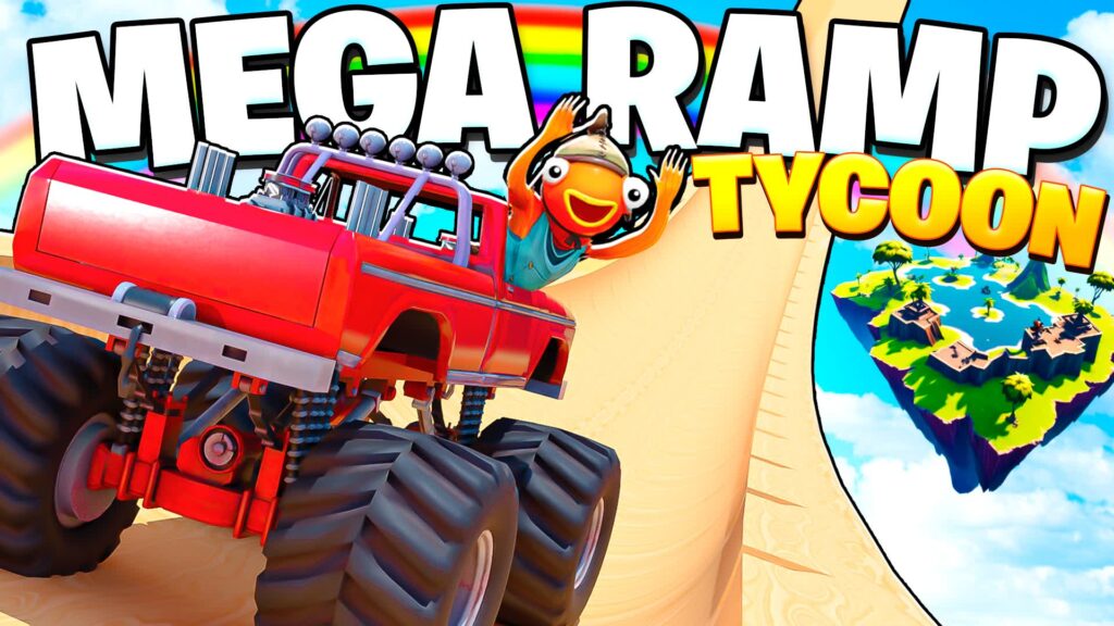 【注目の島】🚗 Monster Truck Mega Ramp