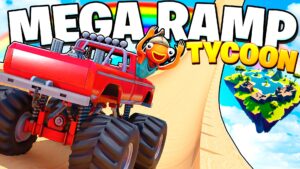 【注目の島】🚗 Monster Truck Mega Ramp