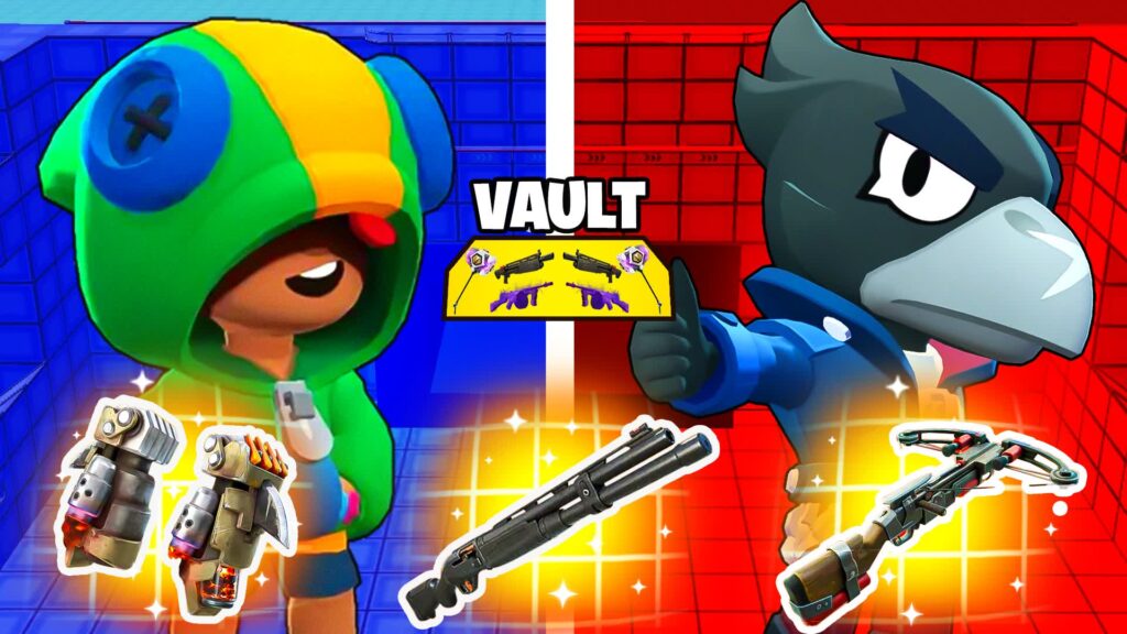 【注目の島】CRAZY BRAWL STARS RED VS BLUE 🔴🔵