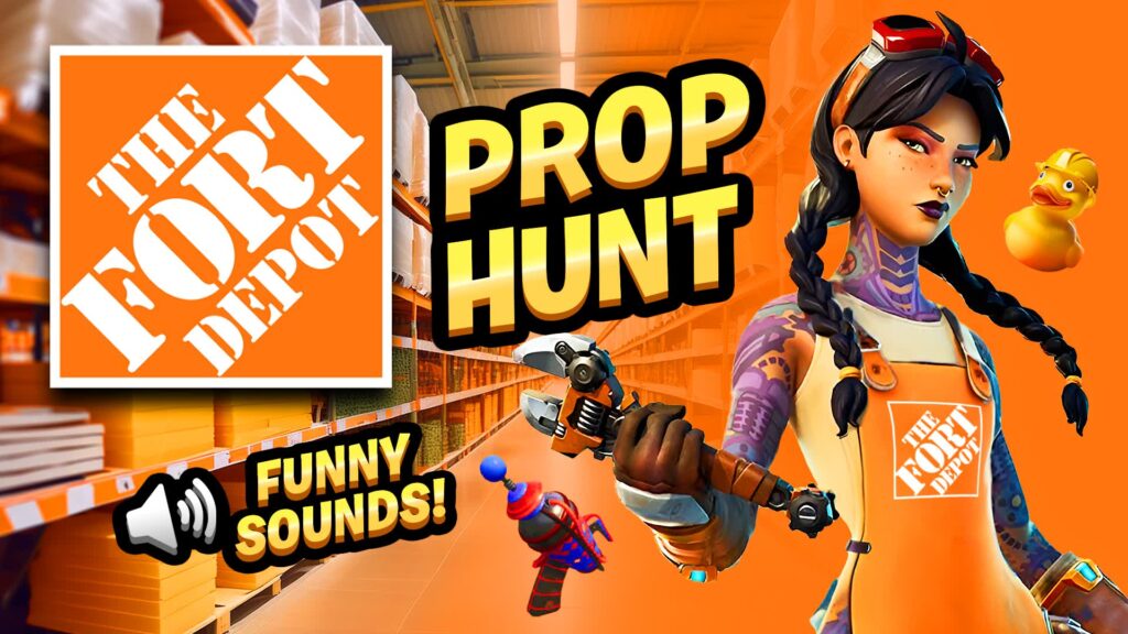【注目の島】The Fort Depot Prop Hunt 🛒