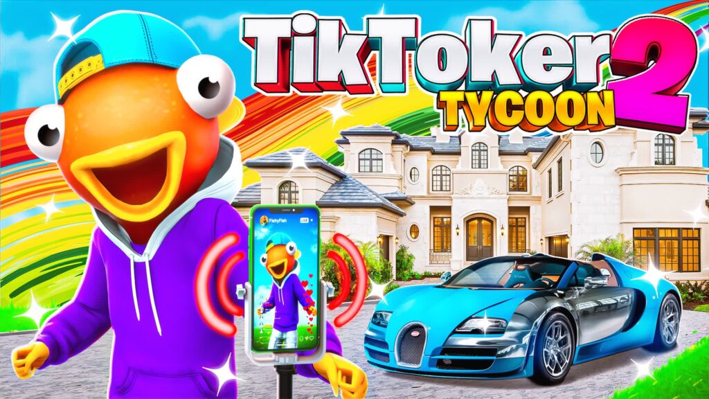 【注目の島】🔴 Tiktoker Tycoon 2