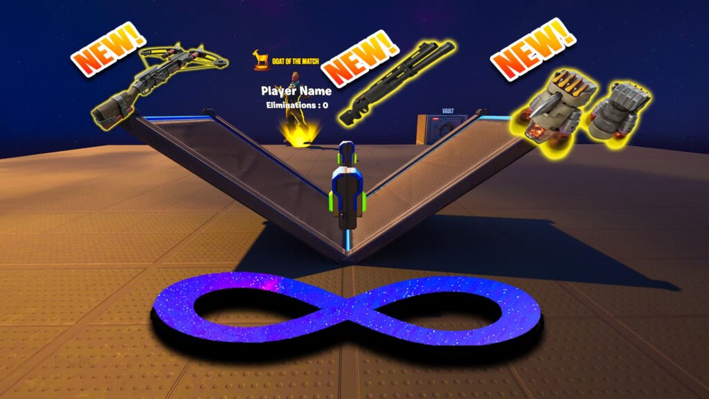 【注目の島】1v1 Map Infinity 🔗