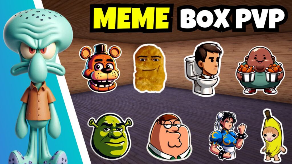 【注目の島】🐸 MEME BOX PVP - BOXFIGHTS 🚽