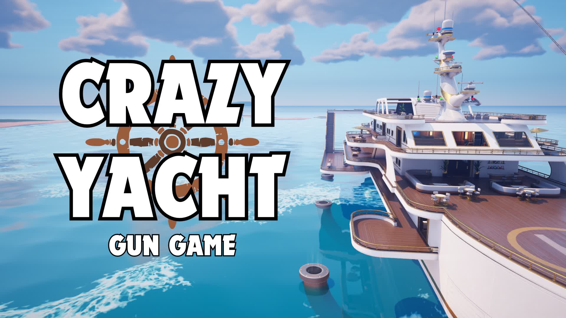 【注目の島】Crazy Yacht Gun Game - One Shot