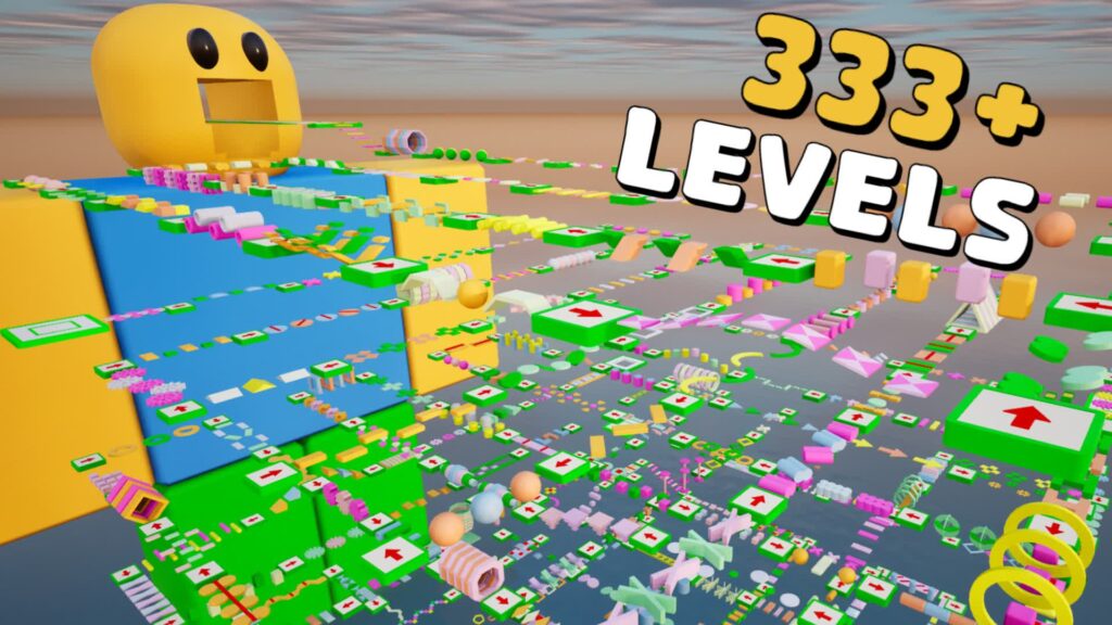 【注目の島】333+ LEVEL OBBY PARKOUR⭐