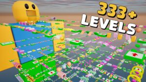 【注目の島】333+ LEVEL OBBY PARKOUR⭐