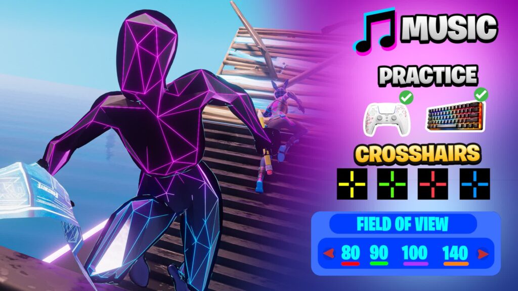 【注目の島】MUSIC BUILDFIGHTS [1V1]🎵