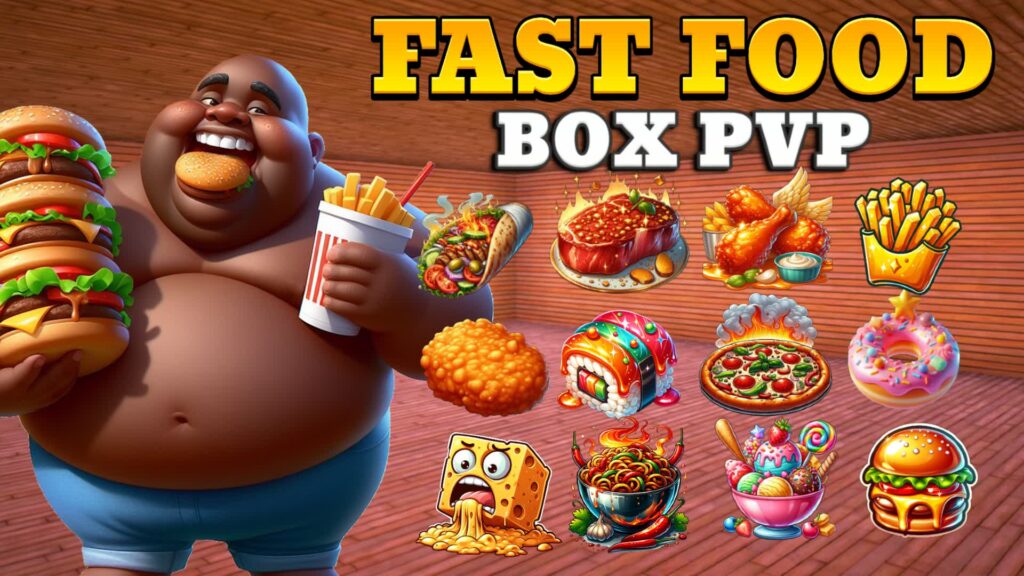 【注目の島】🍕FAST FOOD BOX PVP📦
