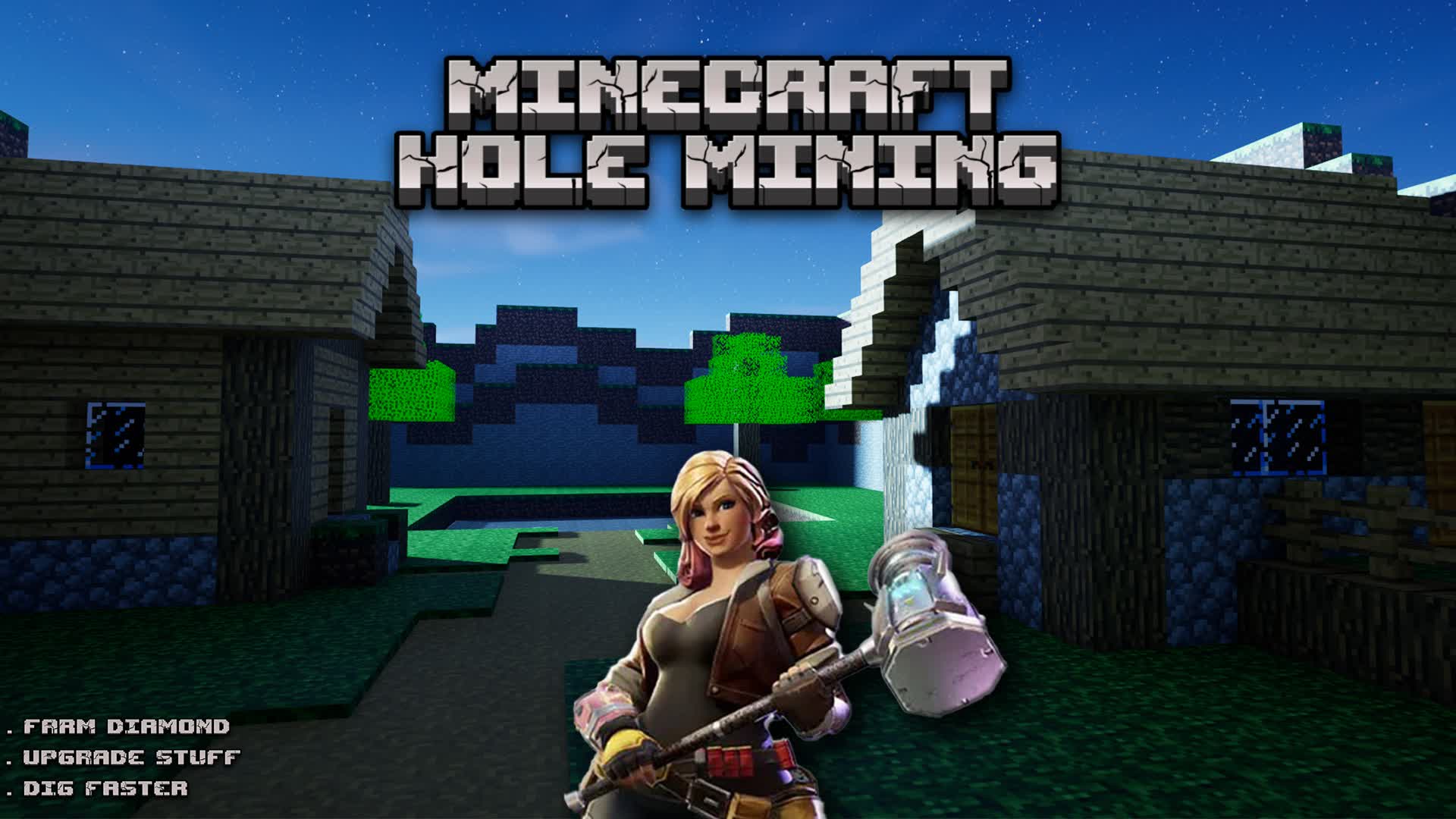 【注目の島】Minecraft_mining