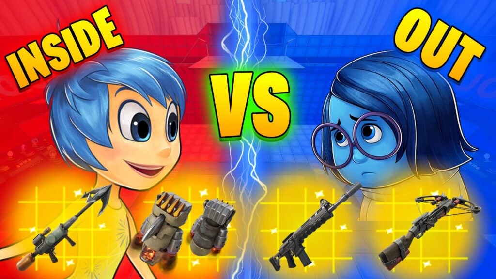 【注目の島】EMOTIONAL RED VS BLUE 🔴🔵 INSIDE VS OUT