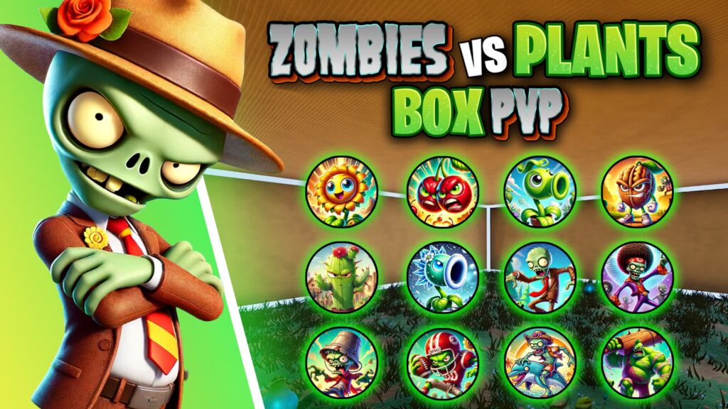 【注目の島】ZOMBIES VS PLANTS BOX PVP🌱📦