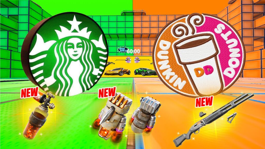 【注目の島】SUPER STARBUCKS VS DUNKIN HEROES🟢🟠