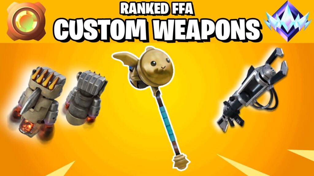 【注目の島】RANKED FFA - CUSTOM WEAPONS