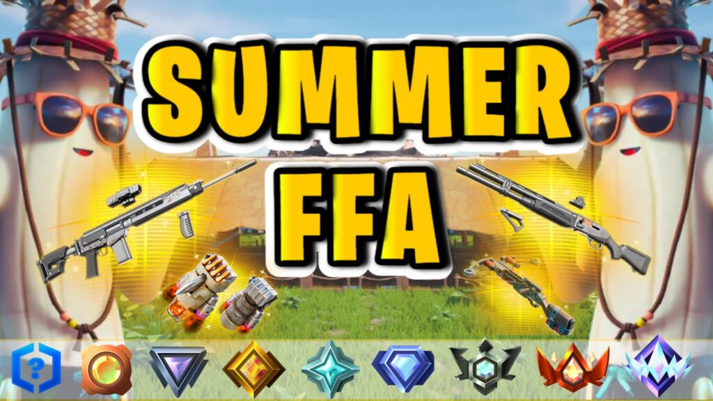 【注目の島】🏆RANKED SUMMER FFA - ALL WEAPONS 🌴