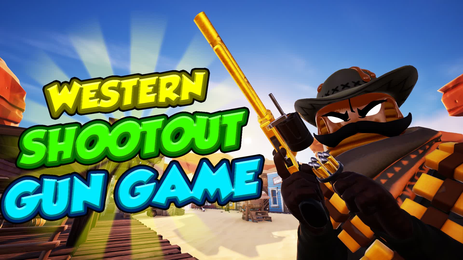 【注目の島】Western Shootout Gun Game