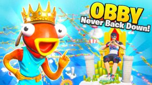 【注目の島】Obby But You Never Back Down