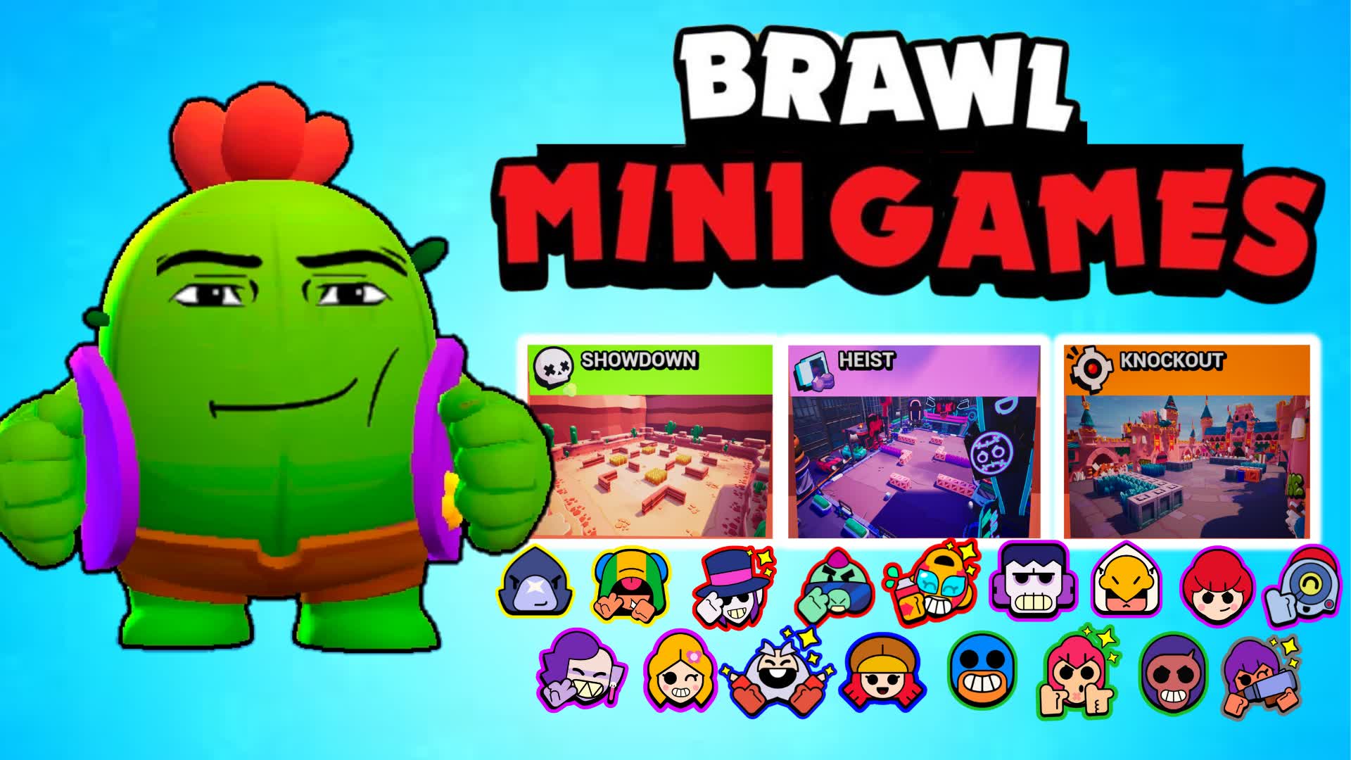 【注目の島】Brawl Minigames