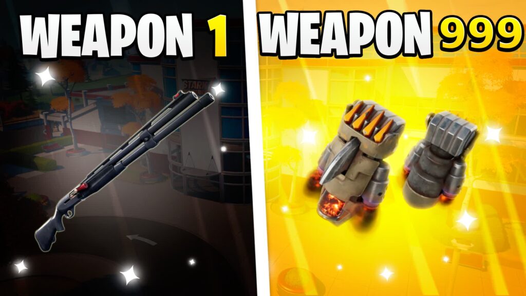 【注目の島】🦸 STARK INDUSTRIES GUN GAME ONE SHOT