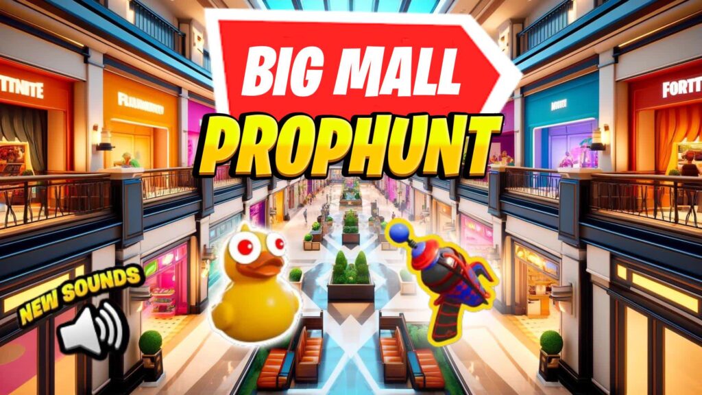 【注目の島】BIG MALL PROP HUNT 🛒