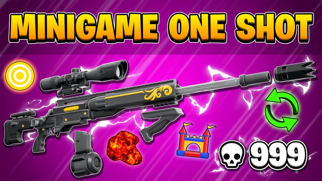 【注目の島】MINIGAME SNIPER ONE SHOT 🎯
