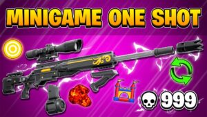 【注目の島】MINIGAME SNIPER ONE SHOT 🎯