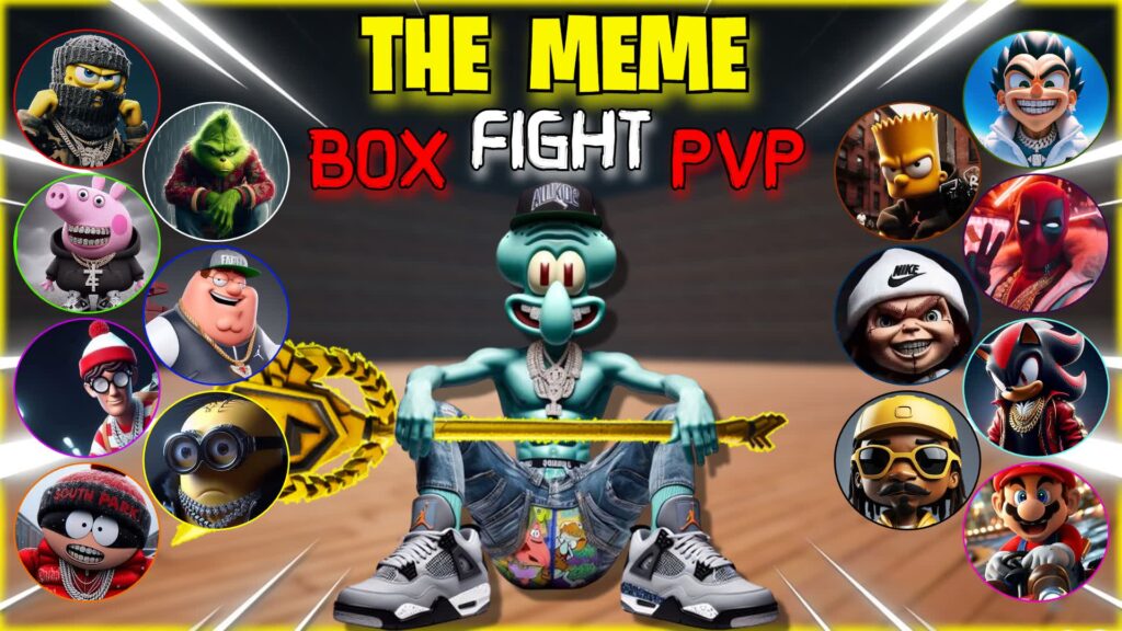 【注目の島】☠️ CRAZY MEME BOXFIGHTS ☠️