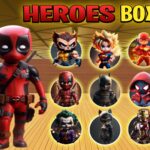 【注目の島】🦸🏻‍♂️ CHIBI HEROES BOX PVP 📦