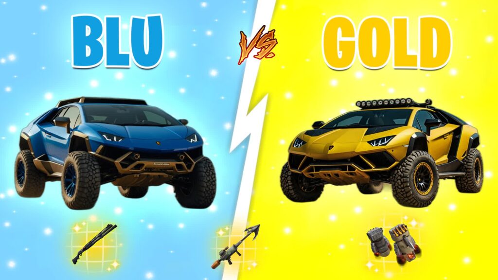 【注目の島】GOLD VS BLU 🏎️  ALL WEAPONS