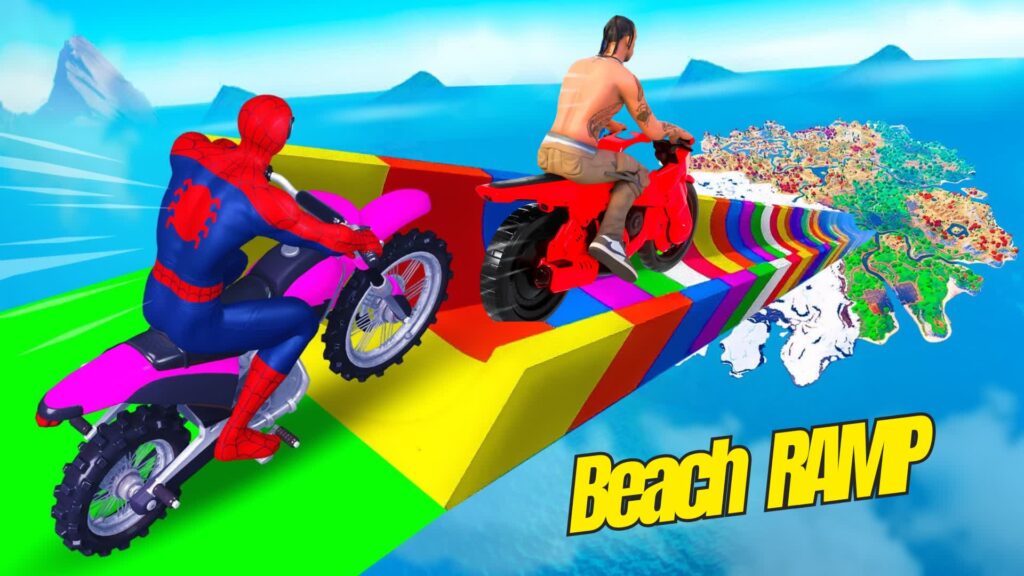 【注目の島】🌇 RAMP NEW CITY GTA Drive 🚙6.0