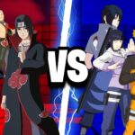 【注目の島】Team 7 vs Akatsuki 🔴🔵