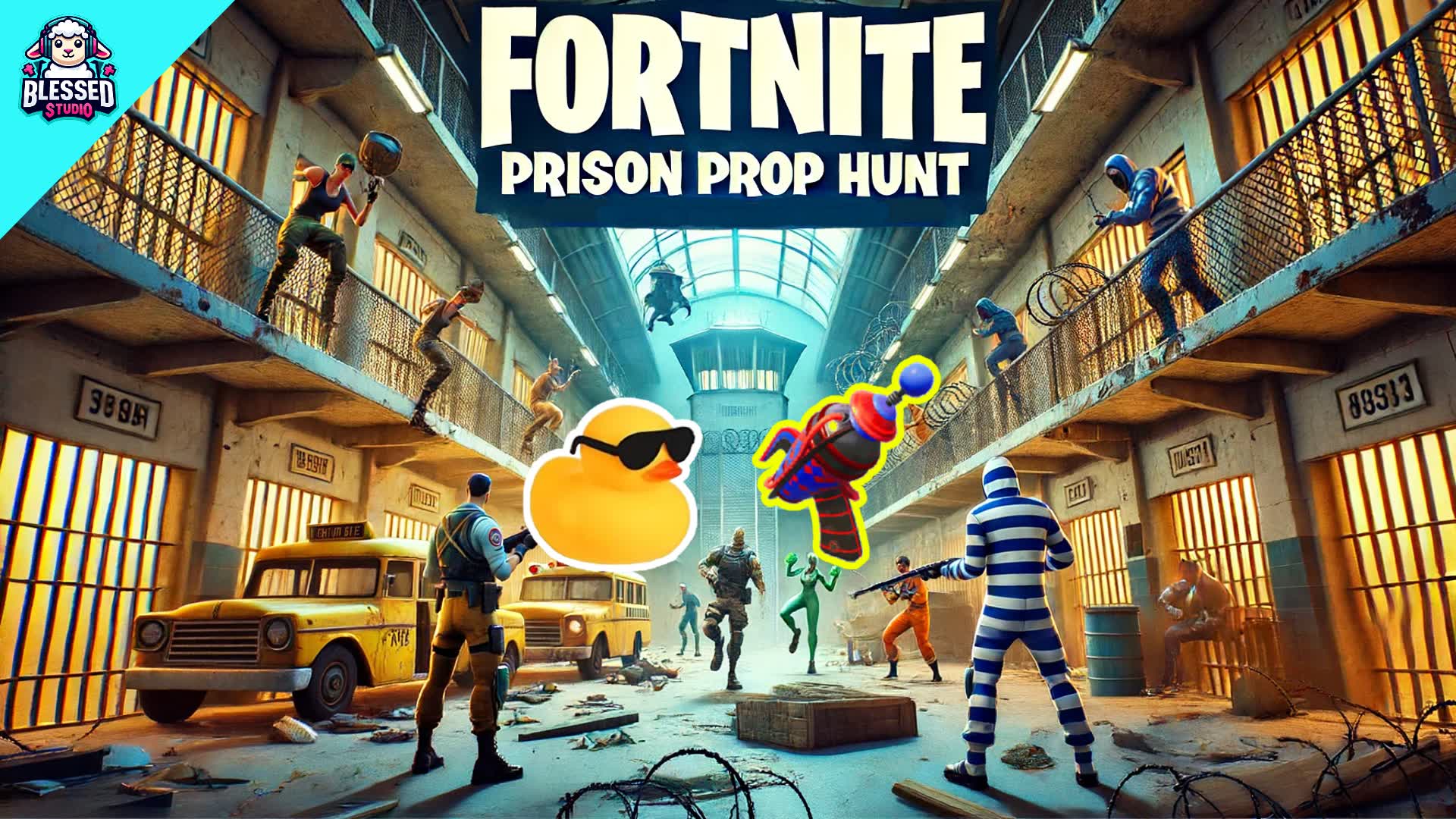 【注目の島】Prison Prop Hunt 🚔