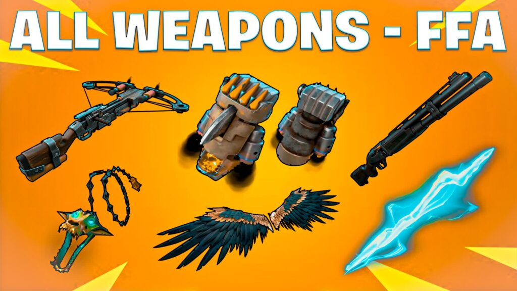 【注目の島】ALL WEAPONS - FREE FOR ALL 🌟