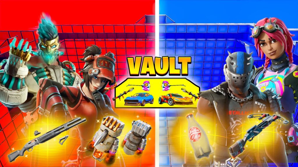 【注目の島】ULTIMATE RED VS BLUE GUN GAME HERO 🔴🔵