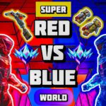 【注目の島】SUPER RED VS BLUE WORLD 🔴🔵🌐