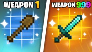 【注目の島】MINECRAFT GUN GAME ONE SHOT