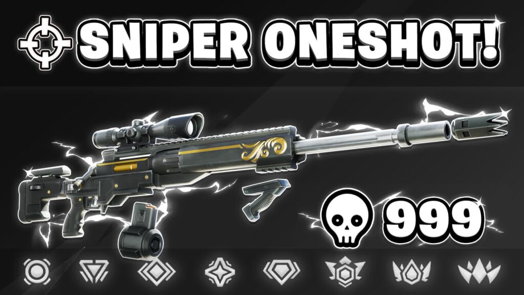 【注目の島】🎯RANKED SNIPER ONE SHOT 💥GUN GAME
