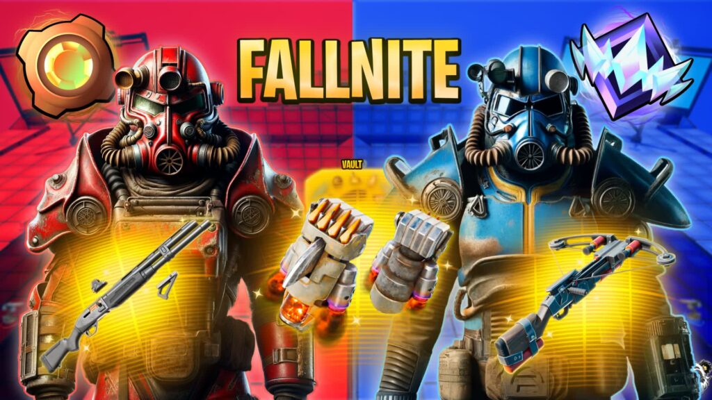 【注目の島】FALLNITE RED VS BLUE🔴🔵