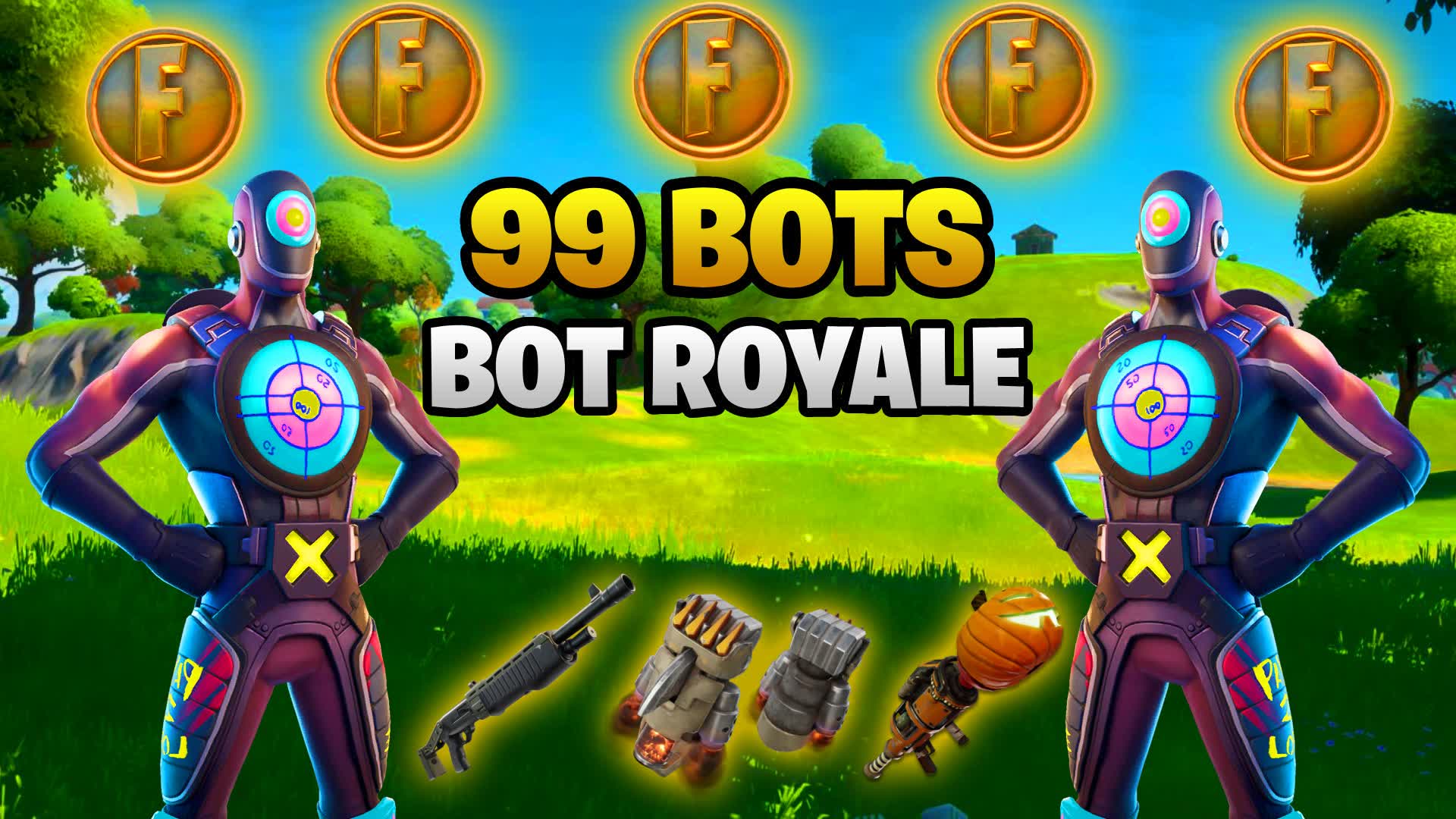 【注目の島】99 BOTS ROYALE 🏆