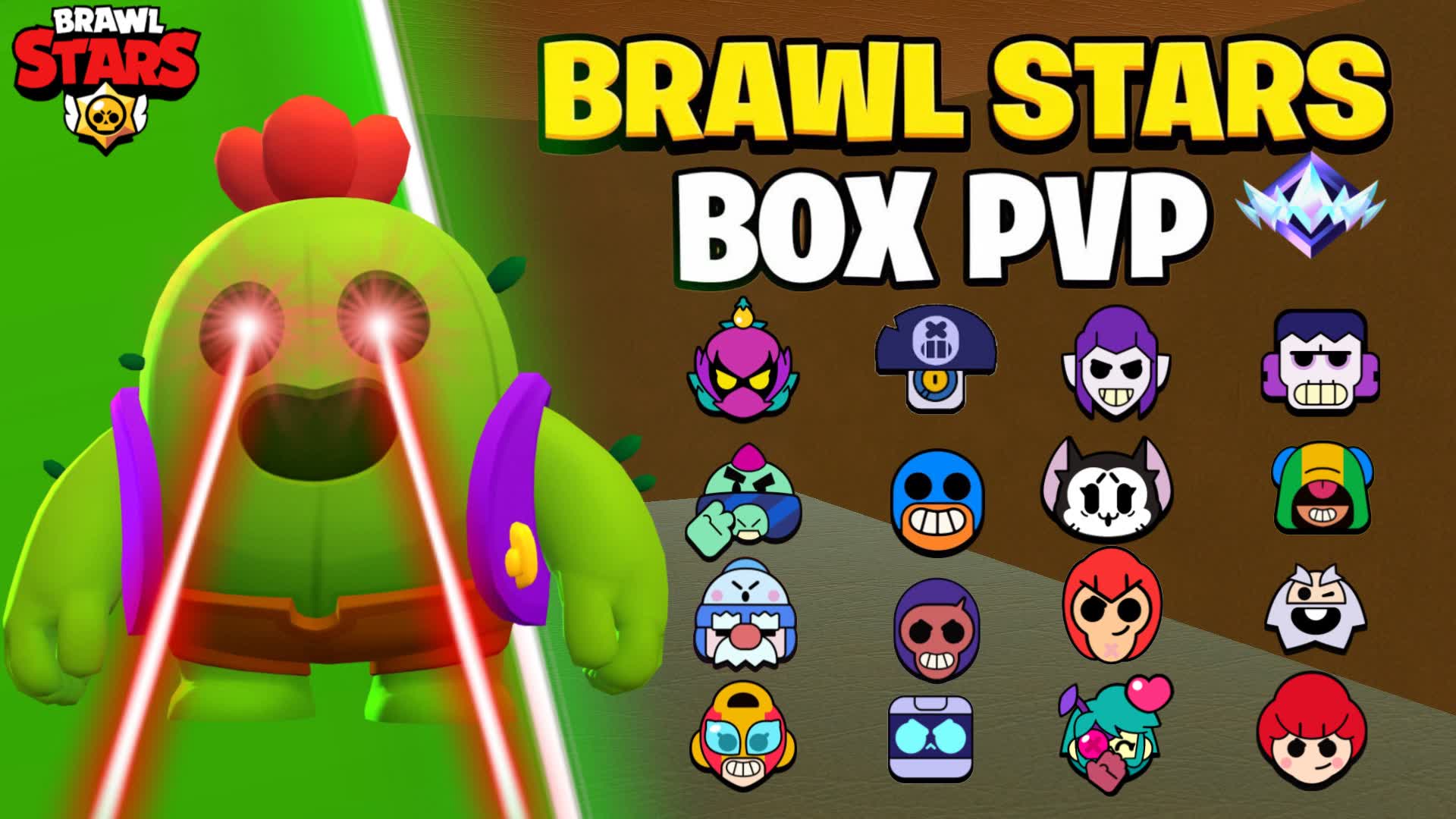 【注目の島】BRAWL STARS BOXFIGHT PVP⭐️📦