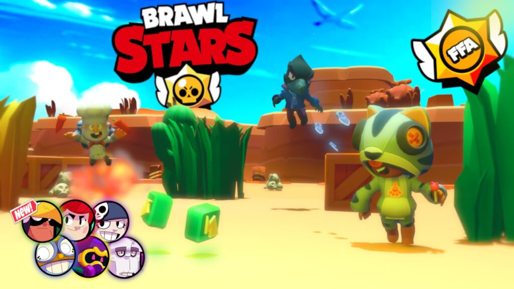 【注目の島】⭐BRAWL FFA ARENA⭐NEW BRAWLERS