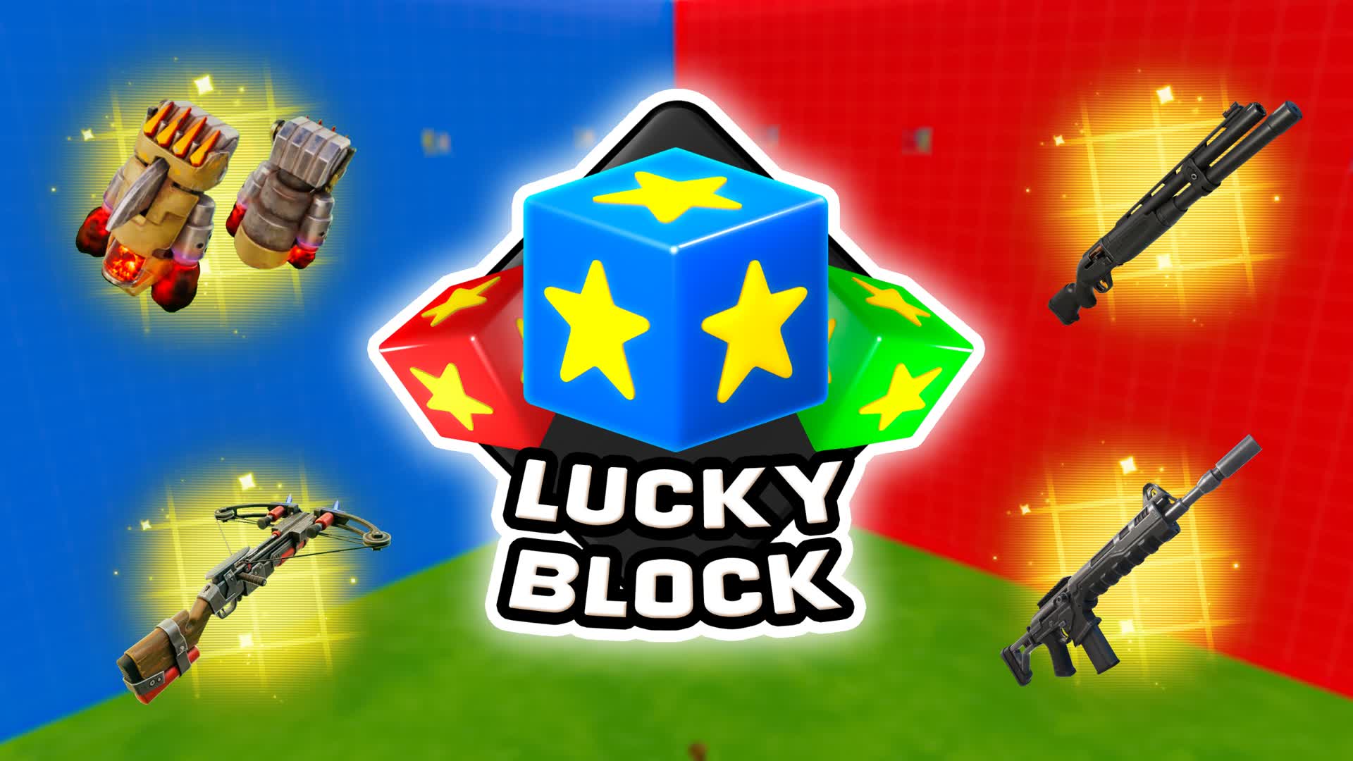 【注目の島】LUCKY BLOCK PVP - سكرمز س الحظ