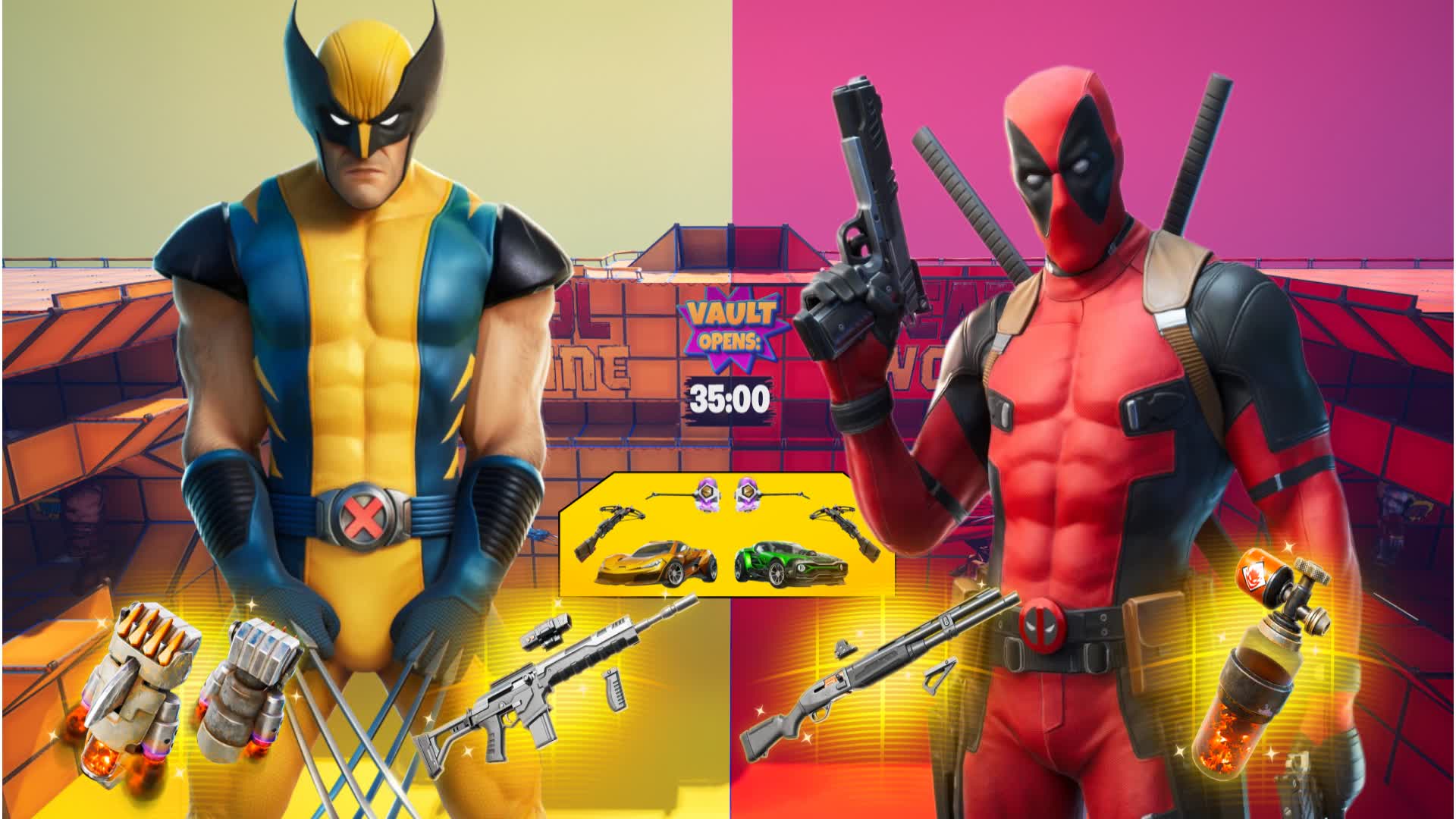 【注目の島】🟥Deadpool Vs Wolverine🟨